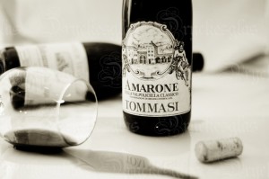 Amarone med glas Amarone med glas