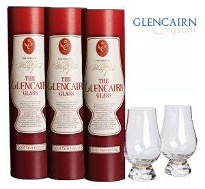 Glencairn Whiskyglas 3 presentrör